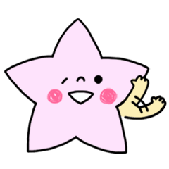 星がおスタンプ（女性編）