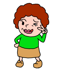 可愛いおばちゃん