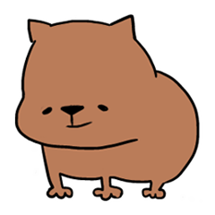 ゆるいウォンバット