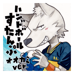ハンドボールすたんぷ オオカミver.