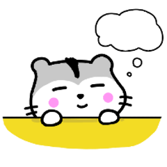 文字なし。日常ハムちゃん。