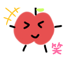 果物の使えるスタンプ