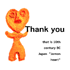 JomonHeart. 10000yearsAgo eternal love !