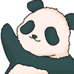 パンダさん　すたんぷ