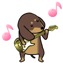 激しく尻尾をふるイヌ【動き↑↑↑】２