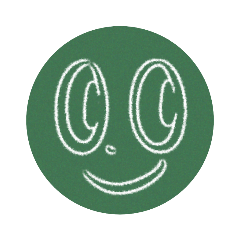 黒板アート！　でもマリモモデルなスタンプ