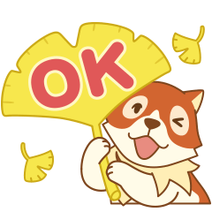 パトラッシュ6 秋につかえるスタンプ