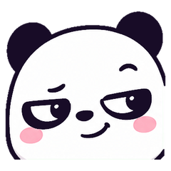 ズームパンダの変顔