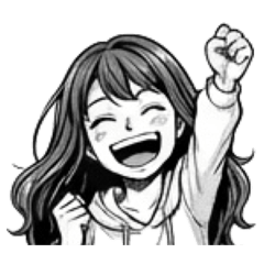 Japan comic  girl version