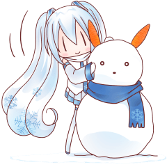 雪ミクだけ！