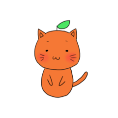 みかんネコ。