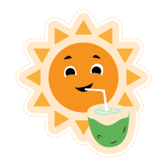 シーズンテキストステッカーセット