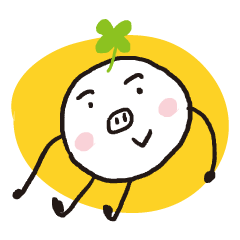 まあるいかおのへんないきもの