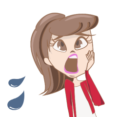 オン眉女子の日常