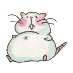 しろいねずみさん