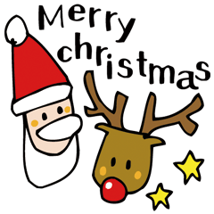 クリスマスとお正月スタンプ