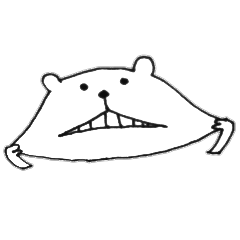 あいさつするサクマさん