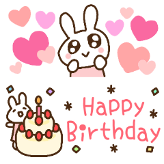 らくがきうさちゃん省スペース