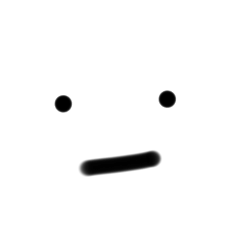 明確な内容のスタンプ