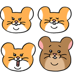 スキネズミ スタンプ4