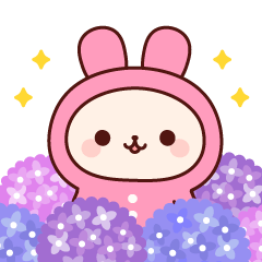 レインコートうさちゃん