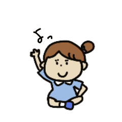 もち子さんの使えるスタンプ