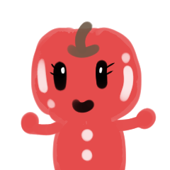 水彩りんごちゃん