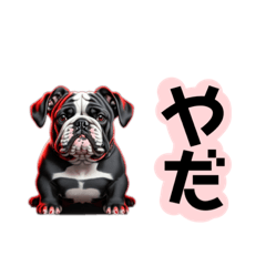 やる気なし　ブルドッグ