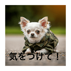 人間っぽいチワワさん2