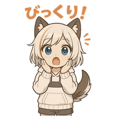 なりきりわんスタンプ（リニューアル）