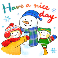 はるちゃんとふうくん キラキラ冬だより