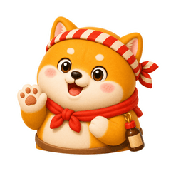 Danbing Shiba Daily Stickers