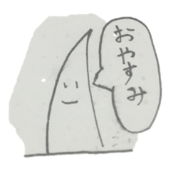 髪の毛君スタンプ