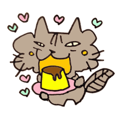 うしろむきネコ　モスモス