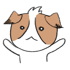 かわいいいぬちゃんスタンプ