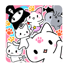 猫がいっぱいいる