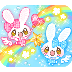 きらきらうさぎ　リルとメル