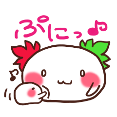 大福かえぴーと白玉くん