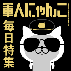 軍人にゃんこ1/毎日/アメリカンポリス