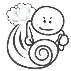 ひらお君の毎日使えるスタンプ01