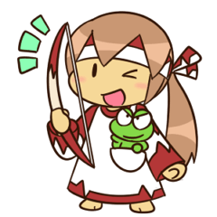 カエルと弓使い