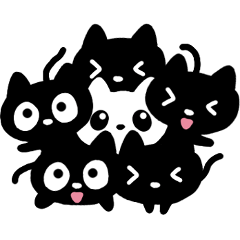 黒猫ときどき白猫