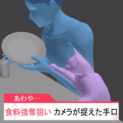 猫のいる日常 -再現CG風-