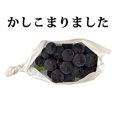 巨峰　と　敬語