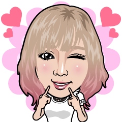 あやかの嬉し恥ずかしスタンプ