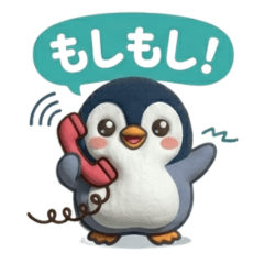 気持ちを伝える！かわいい動物スタンプ4