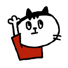 まえがみちゃんのナゾ顔スタンプ