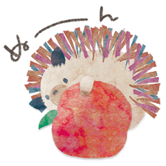 はりねずみたちのおやつのじかん