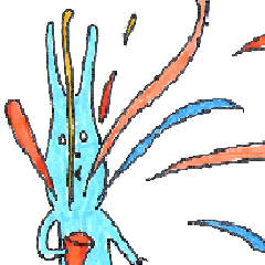 幸運の青いうさぎ　3。笑えます