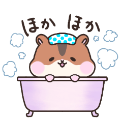 ぷくぷくハムスター ももちゃん